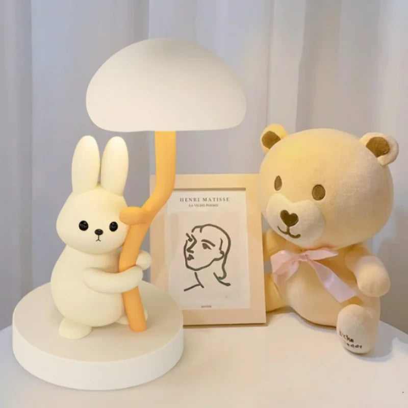 Rabbit LED Mood Light – Cute Desk Lamp and Night Light for Room Decor or Gift