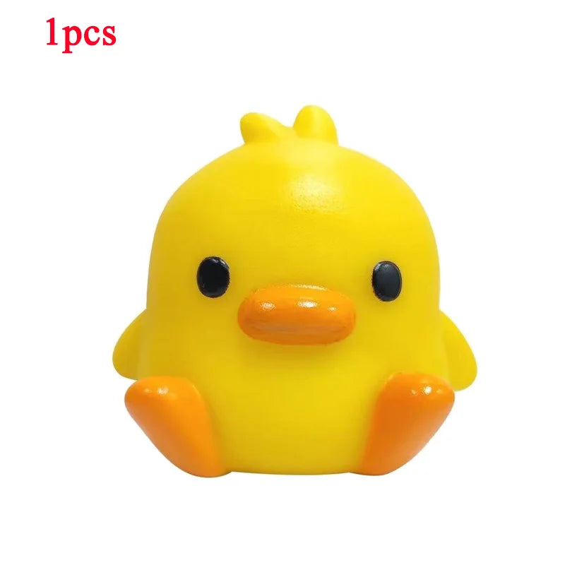 Little Yellow Duck Night Light – Cute Cartoon LED Lamp for Bedroom Decor or Holiday Gifts